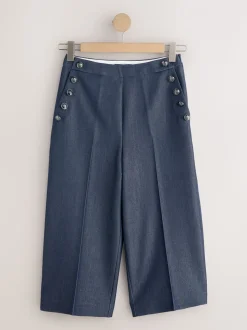 Marineblauw - Military Culottes