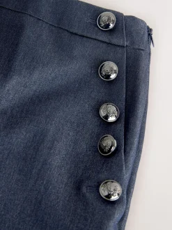 Marineblauw - Military Culottes