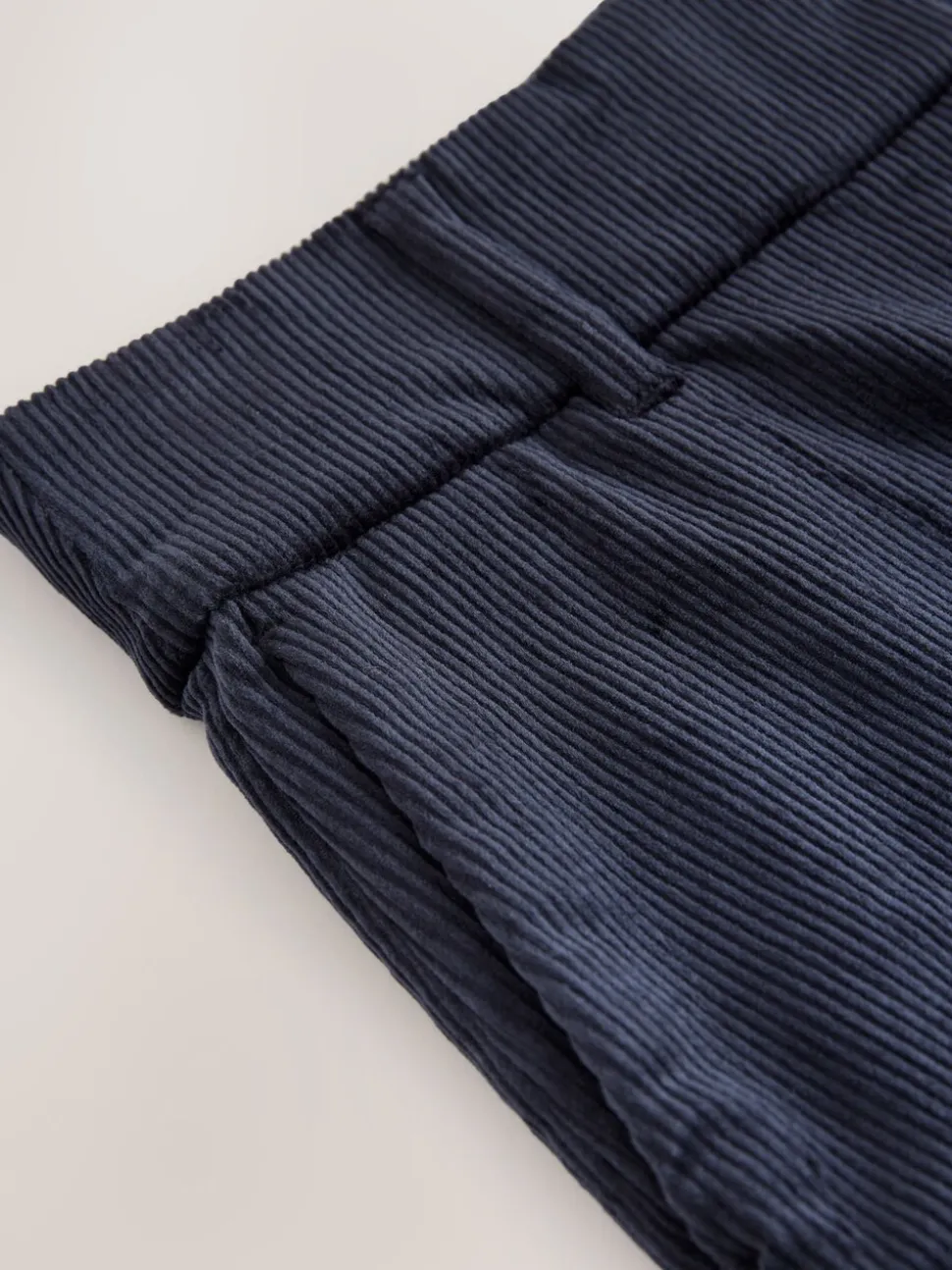 Marineblauw - N. Premium Cord Bootcut Broeken