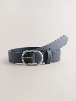 Marineblauw - Normale PU-riem