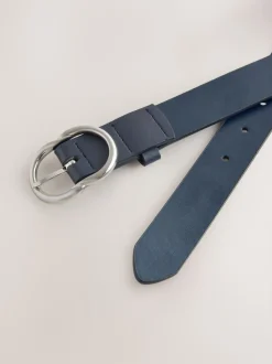 Marineblauw - Normale PU-riem