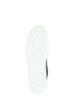 Marineblauw - Pavers sneakers met plateauzool en dikke zool