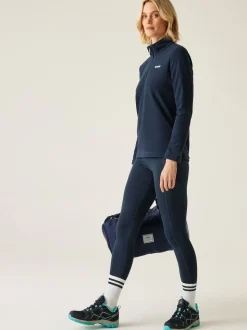 Marineblauw - Regatta Sweethart fleece met rits bij de hals