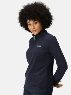 Marineblauw - Regatta Sweethart fleece met rits bij de hals