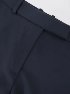 Marineblauw - Reiss Gabi Wide-Leg Suit Trousers