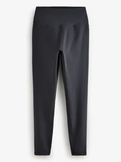 Marineblauw - self. Legging met hoge taille