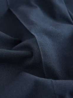 Marineblauw - Tailored Hourglass Slim Trousers with Wool