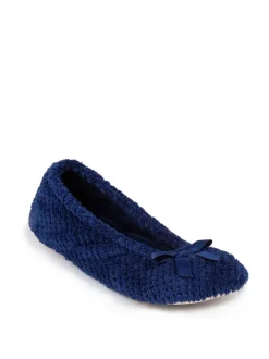 Marineblauw - Totes - Isotoner Popcorn - Pantoffels