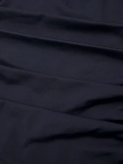 Marineblauw - Vormgevend badpak met buikcorrectie