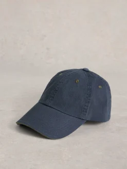 Marineblauw - White Stuff 100% Cotton Baseball Cap