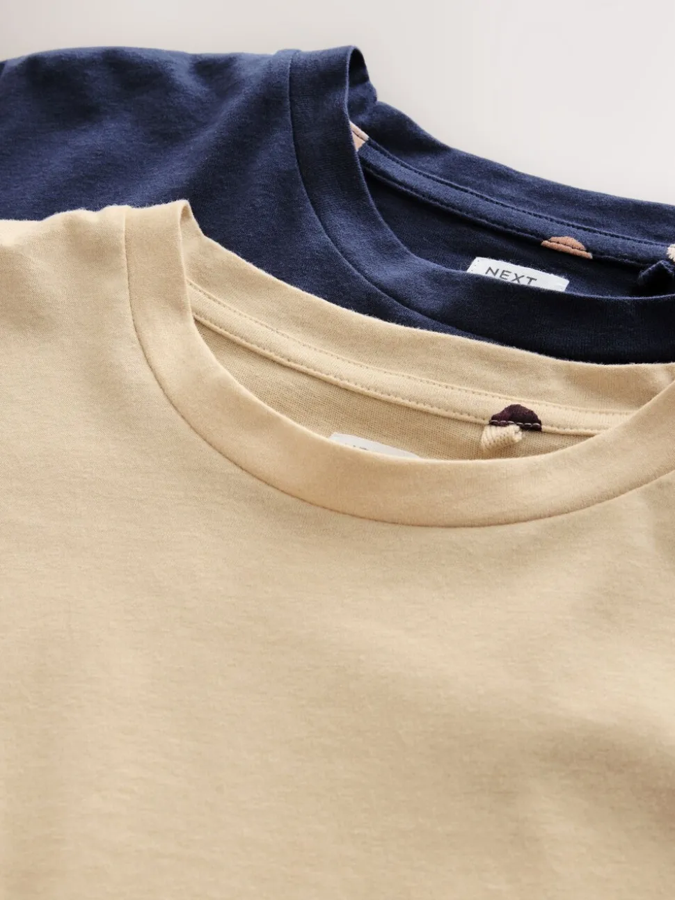 Marineblauw/gele stippen - Korte pyjamaset 2 stuks