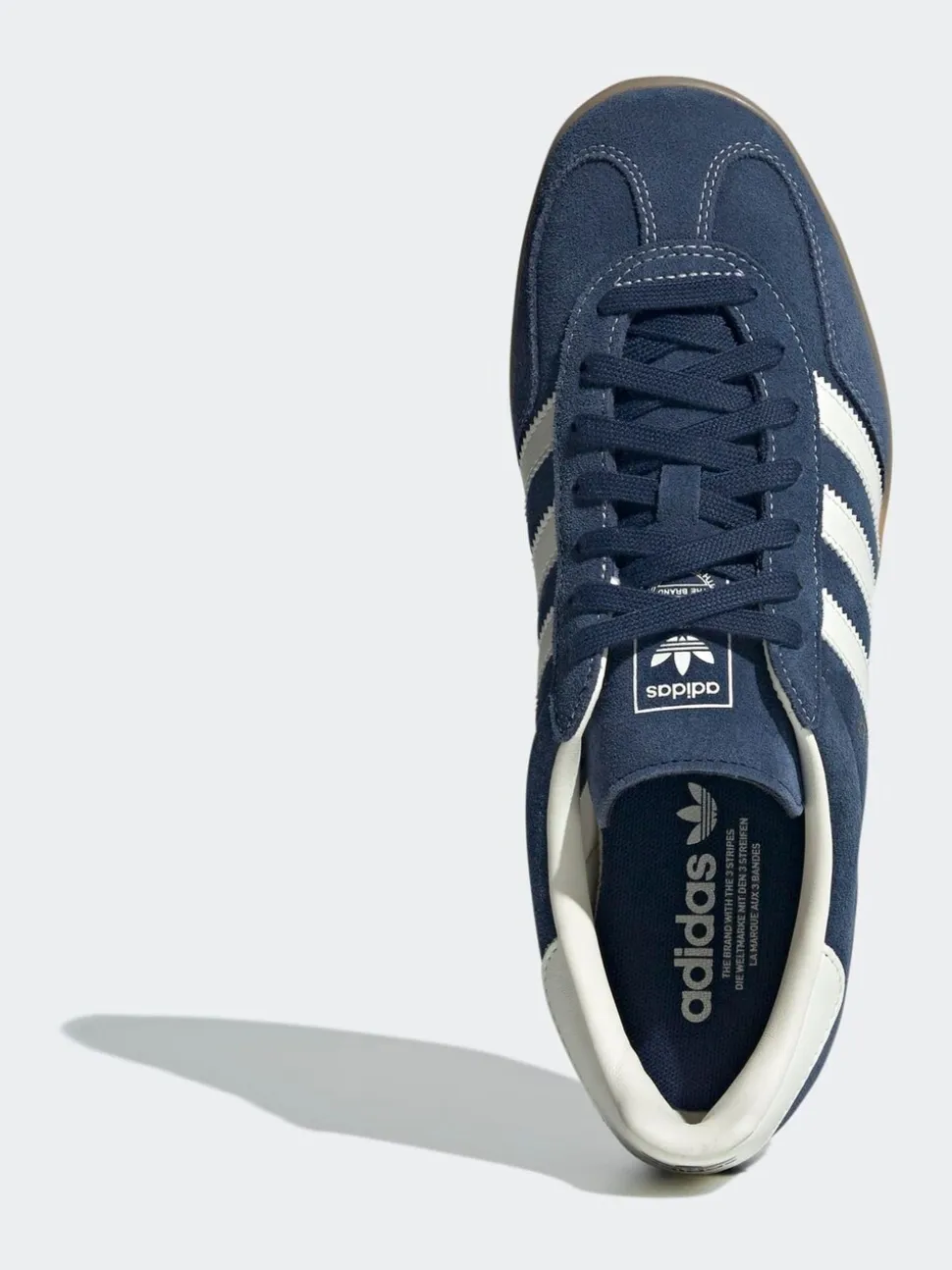 Marineblauw/wit - adidas Originals - Gazelle sneakers voor binnen