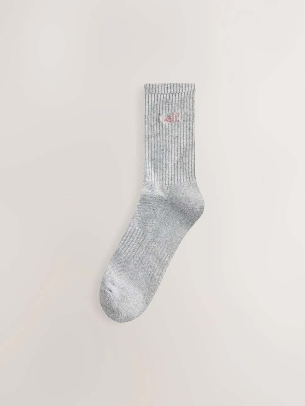 Mauve/grijs/crème - zelf. 3 paar lounge enkelsokken met verzachte zool