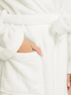 M&Co Cotton Touch Shawl Robe