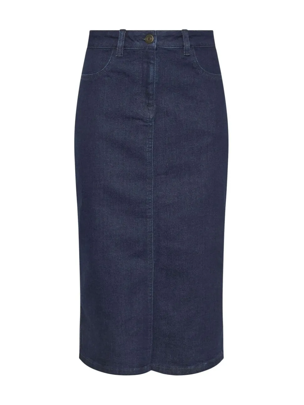 M&Co Denim Midi Skirt