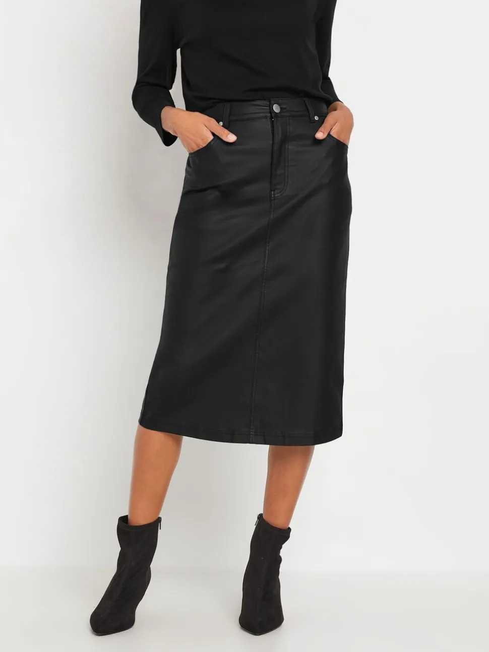 M&Co gecoate midirok