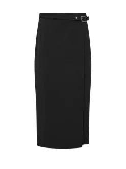 M&Co Midi-rok met gespdetail