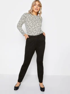 M&Co Ponte Slim Leg Trousers