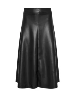 M&Co PU Full Skirt
