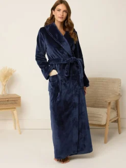 M&Co Super Luxe Shawl Maxi Robe