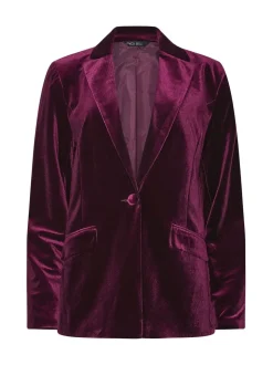 M&Co Velour Blazer