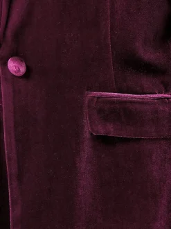 M&Co Velour Blazer
