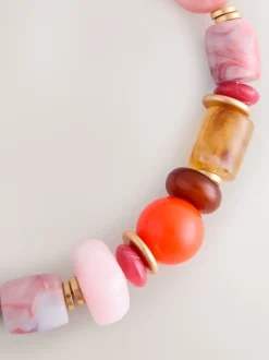 Meerkleurig - Chunky Bead Necklace
