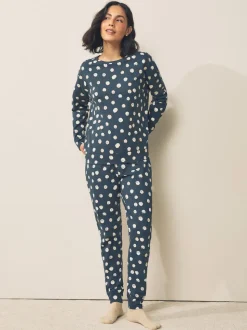 Met stippen - Long Sleeve Pyjamas 3 Pack
