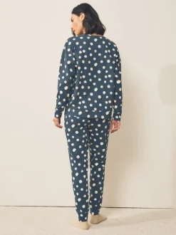 Met stippen - Long Sleeve Pyjamas 3 Pack