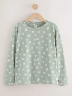 Met stippen - Long Sleeve Pyjamas 3 Pack