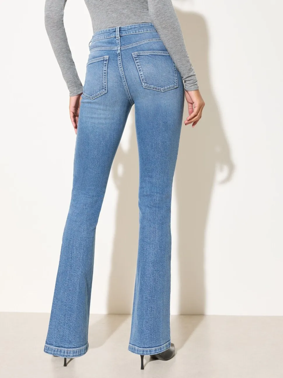 Mid wash - Friends Like These - Bootcut denim jeans