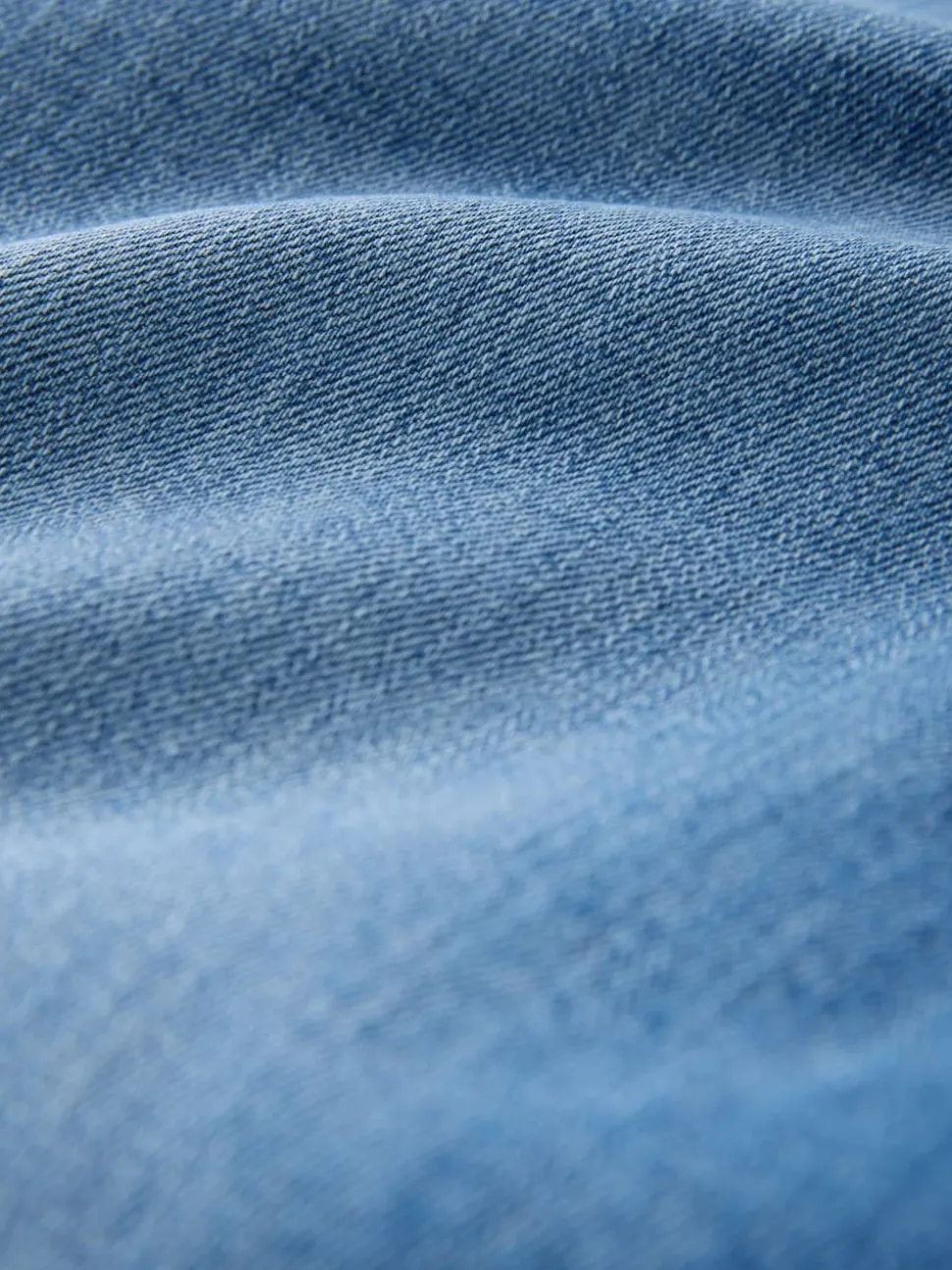 Middenblauw denim - High Rise stretchy Jeans met wijde pijpen