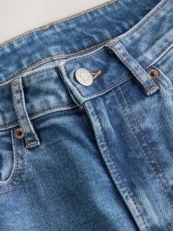 Middenblauw denim - Hourglass Mid Rise Stretch Slim Jeans