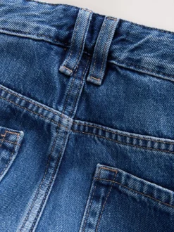 Middenblauw denim - Straight Leg Jeans