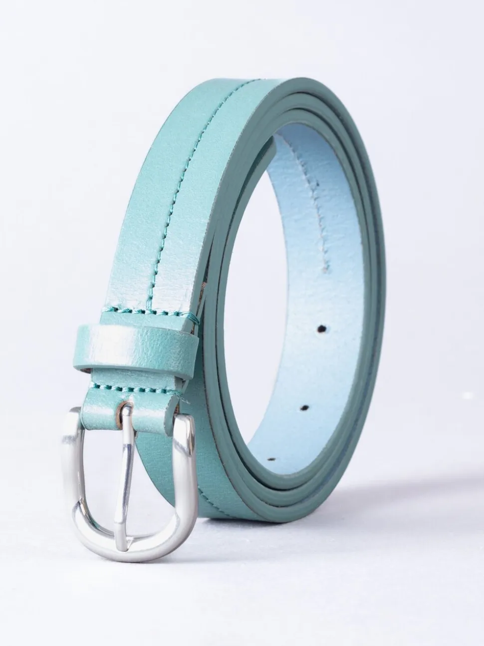 Mineraalblauw - Lakeland Leather - Kendal - Leren riem