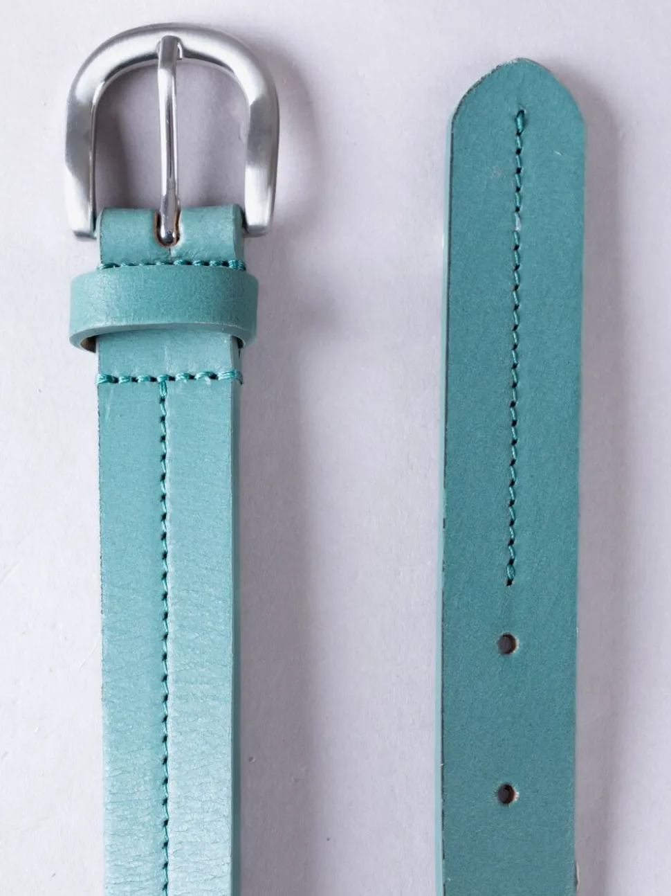 Mineraalblauw - Lakeland Leather - Kendal - Leren riem