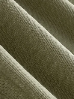 Mineraalkleurig - Set van 5 T-shirts met ronde hals en hoog katoengehalte