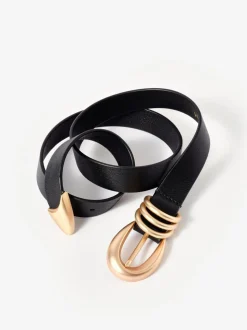 Mint Velvet - Opvallende leren riem