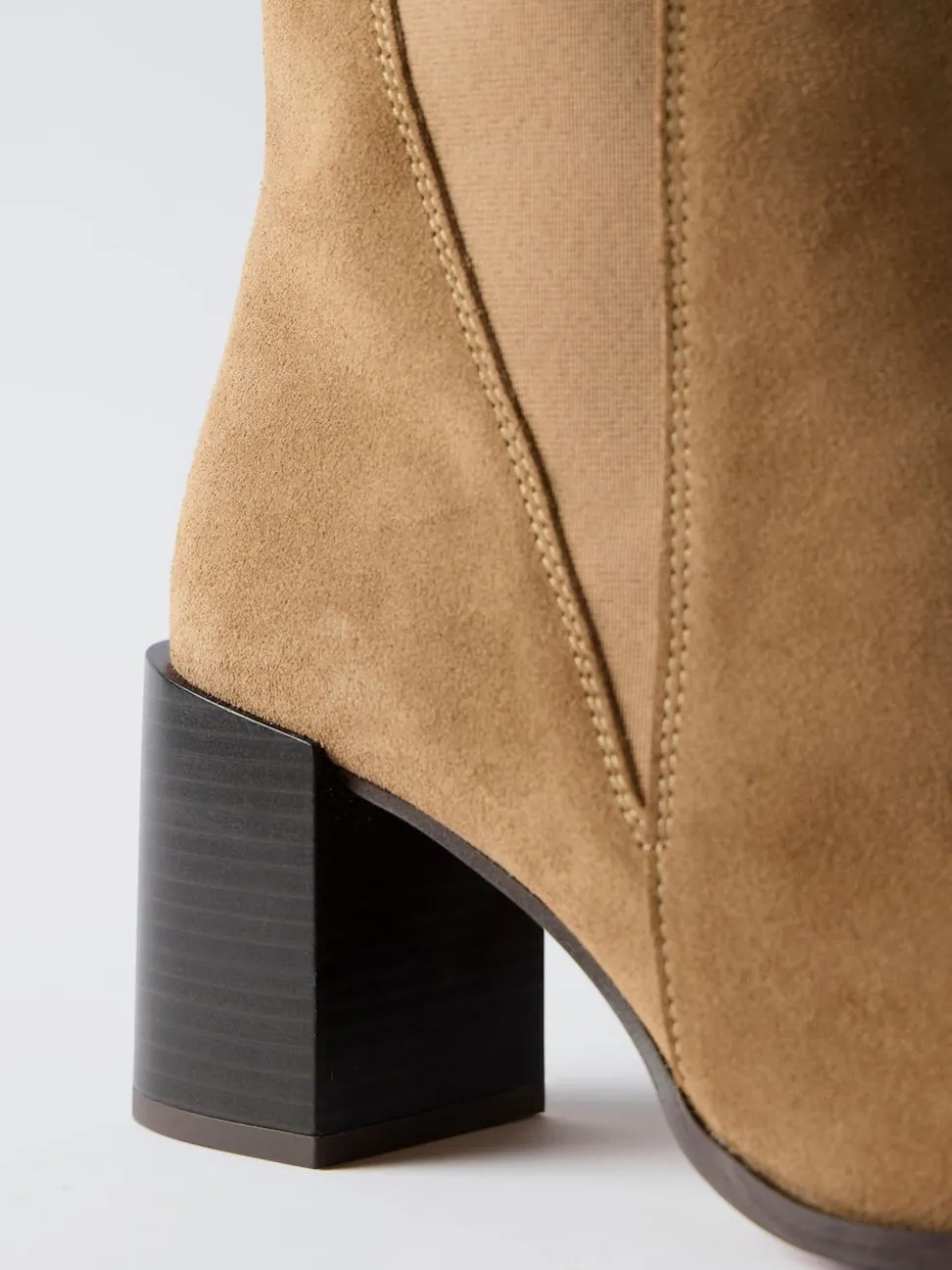 Mint Velvet Noa Suede Block Heel Boots