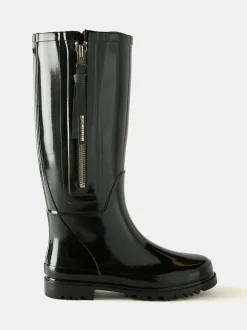 Mint Velvet Patent Kniehoge Laarzen