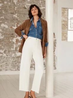 Mint Velvet Suede Blazer