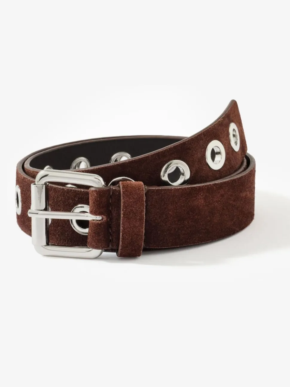 Mint Velvet Suede Eyelet Belt