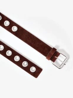 Mint Velvet Suede Eyelet Belt