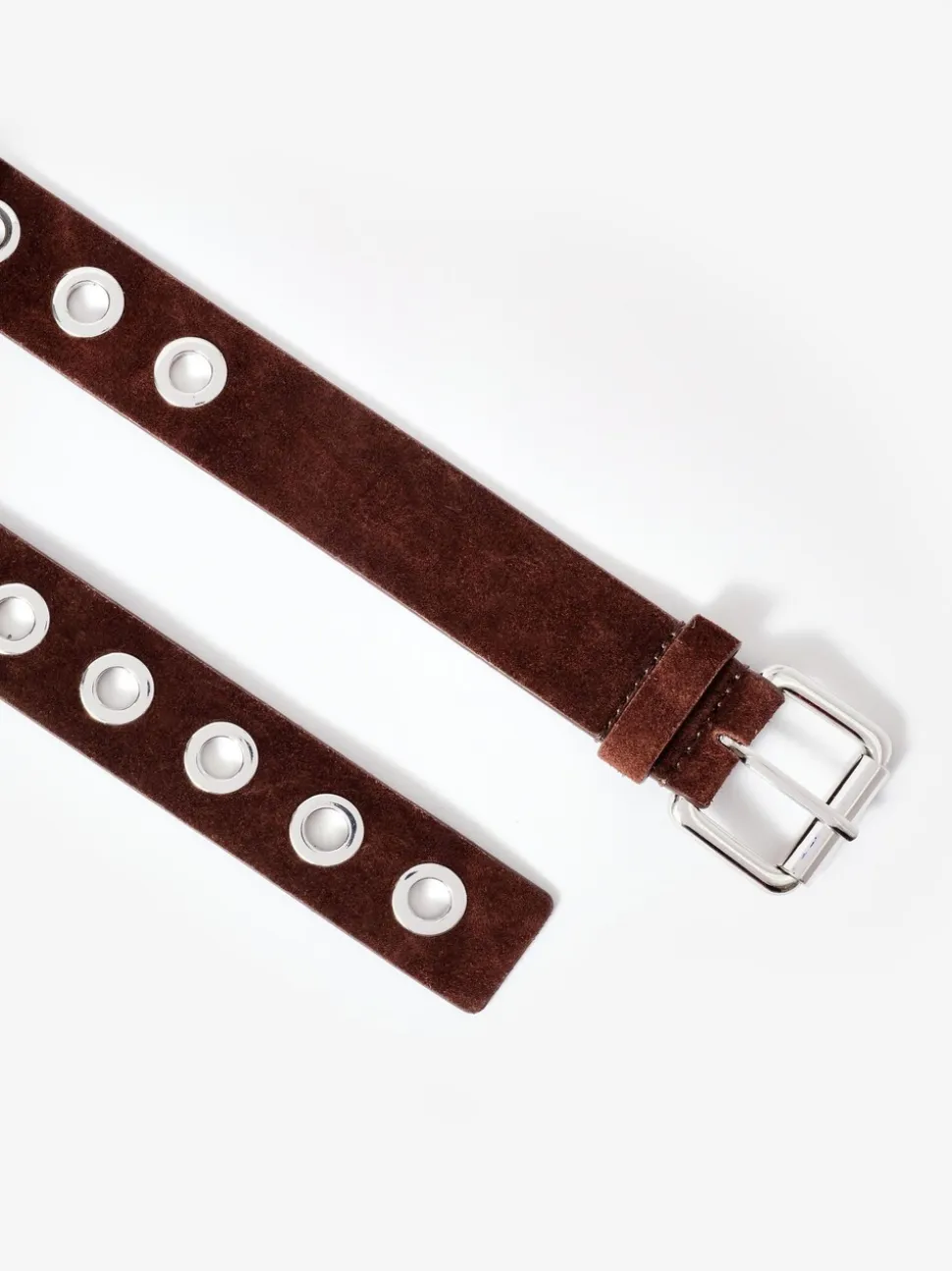 Mint Velvet Suede Eyelet Belt