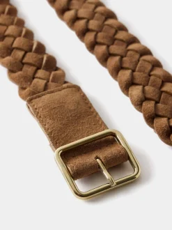 Mint Velvet Suede Woven Belt