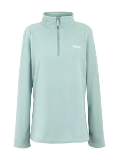 Mintgroen - Regatta Sweethart fleece met rits bij de hals