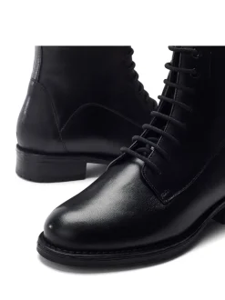 Moda in Pelle MbyModa Otami Lace Up Leather Ankle Boots