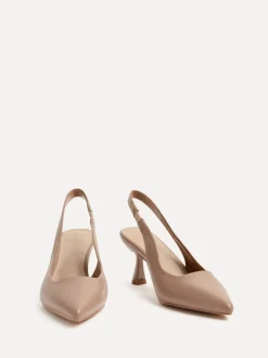 Mokka - Linzi Presley pumps met naaldhakken en spitse neus
