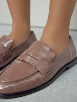 Mokkabruin - Forever Comfort® Penny loafers met ronde neus