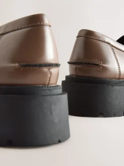 Mokkabruin - Forever Comfort Chunky Platform Tassel Loafers